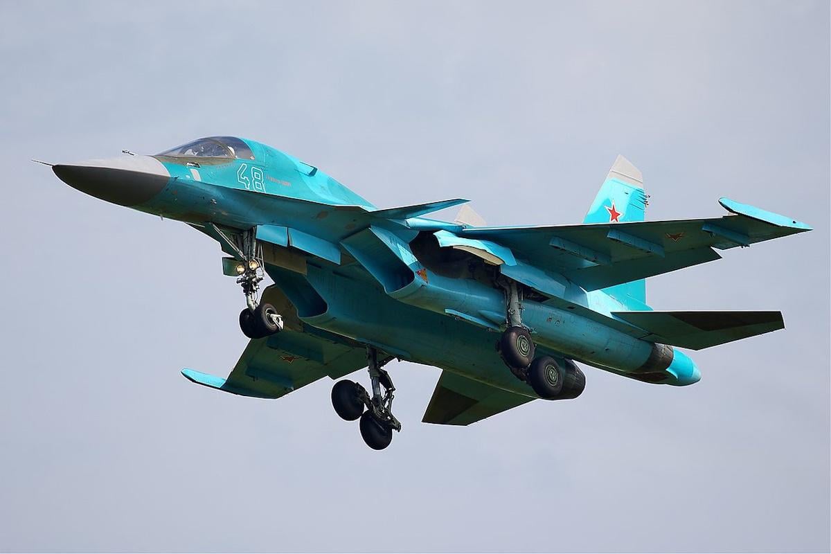 Украинские воины “приземлили” российский Су-34
