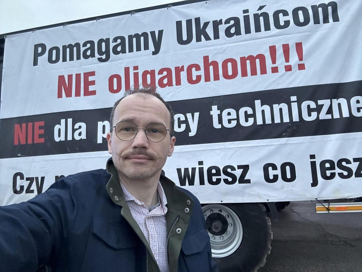 “Приятные мужики с кучей мифов в голове”: Малюська поговорил с польскими фермерами на границе