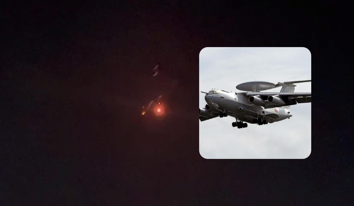 “Баян” долетался: ВСУ подтвердили уничтожение российского А-50 (видео)