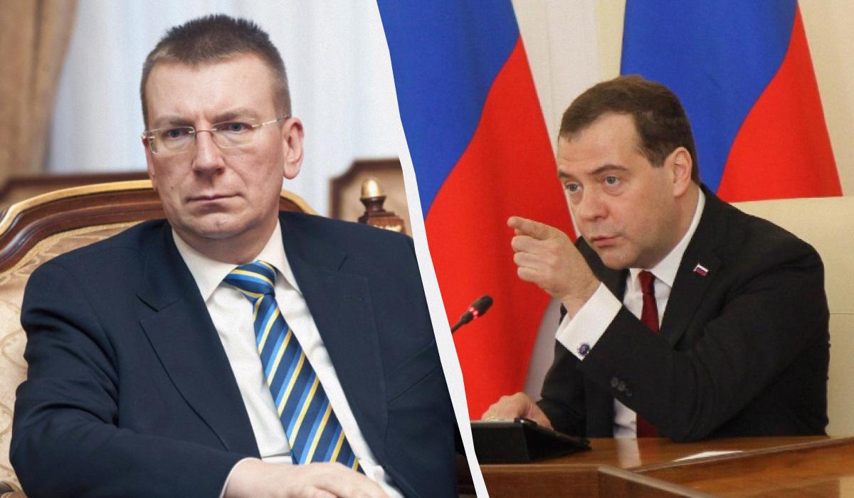 Медведев назвал Латвию несуществующей страной и пригрозил президенту казнью