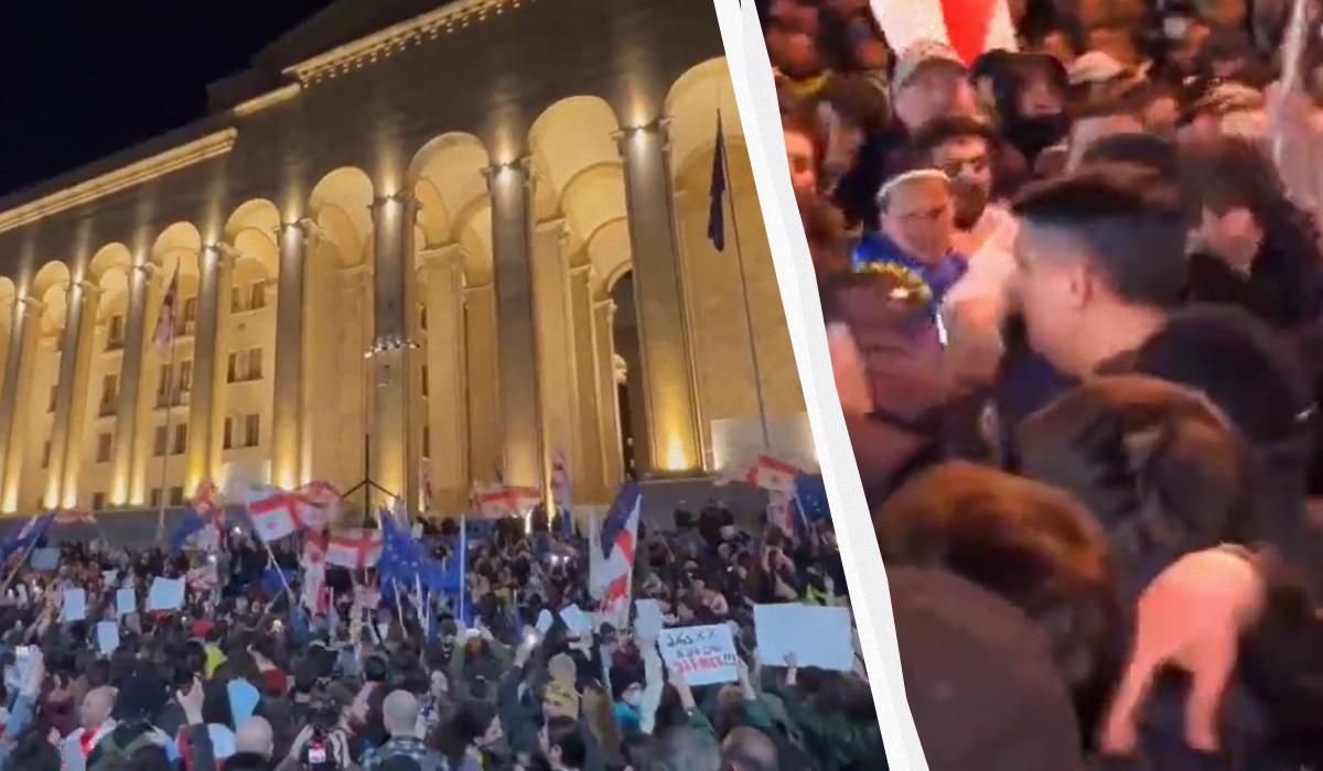 Протесты в Тбилиси: президент Грузии выступила с заявлением (видео)