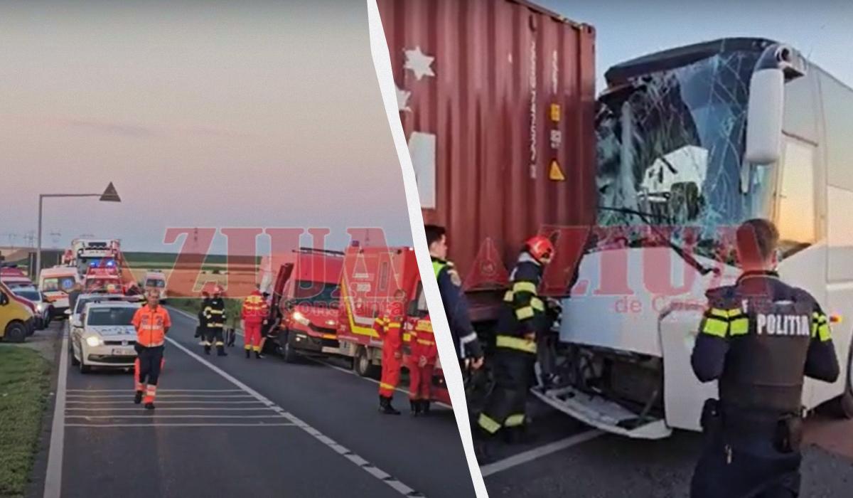 В Румынии автобус с украинскими детьми попал в ДТП, есть пострадавшие (видео)