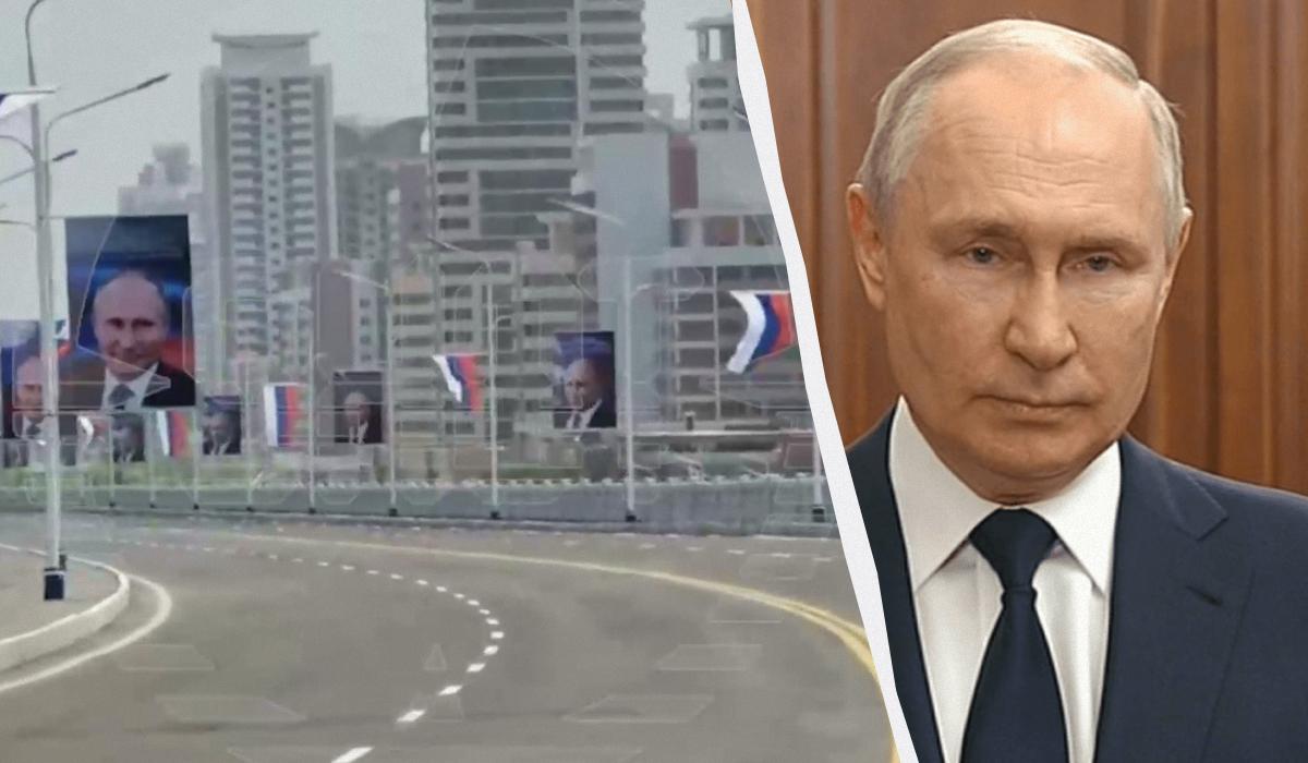 Культ личности Путина: как КНДР готовится к визиту диктатора (фото, видео)