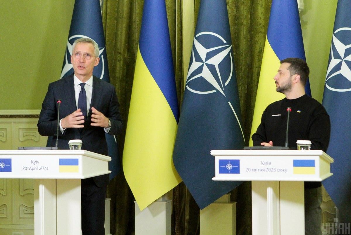 Столтенберг намекнул, что членству Украины в НАТО должно предшествовать окончание войны