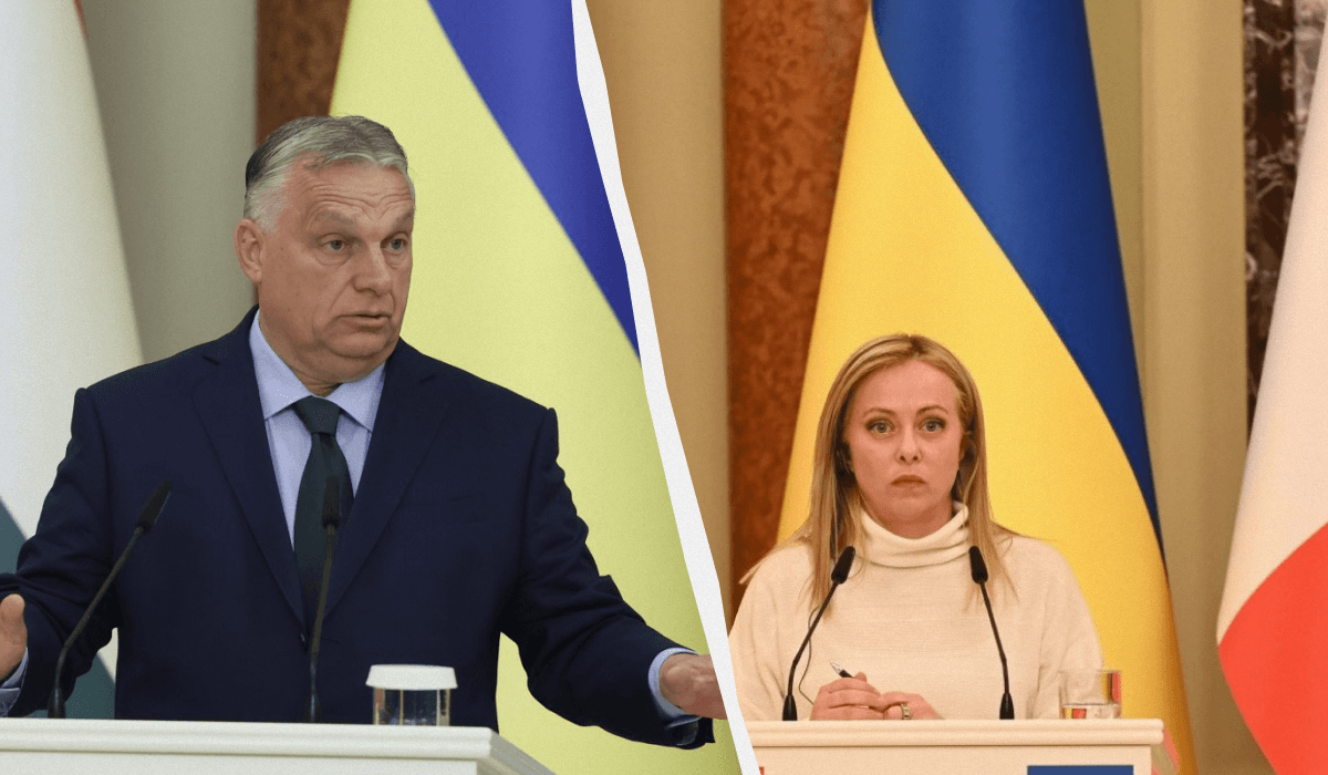 “Не вижу стратегии и последствий”: Мелони прокомментировала “мирные встречи” Орбана