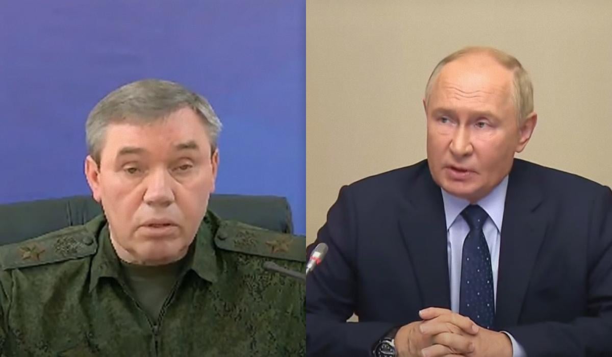 Герасимов пообещал Путину выйти на границы РФ в Курской области