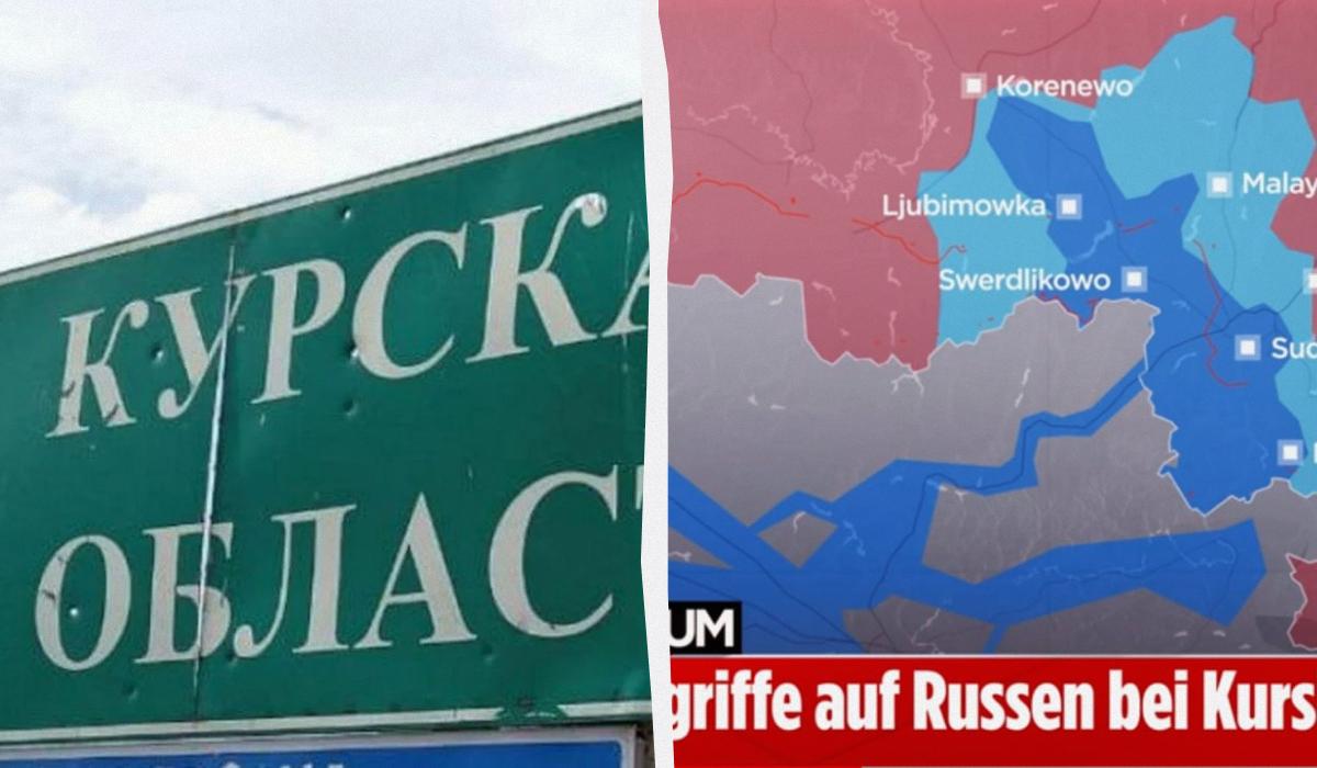 ВСУ продолжают захватывать территории в Курской области: карта Bild