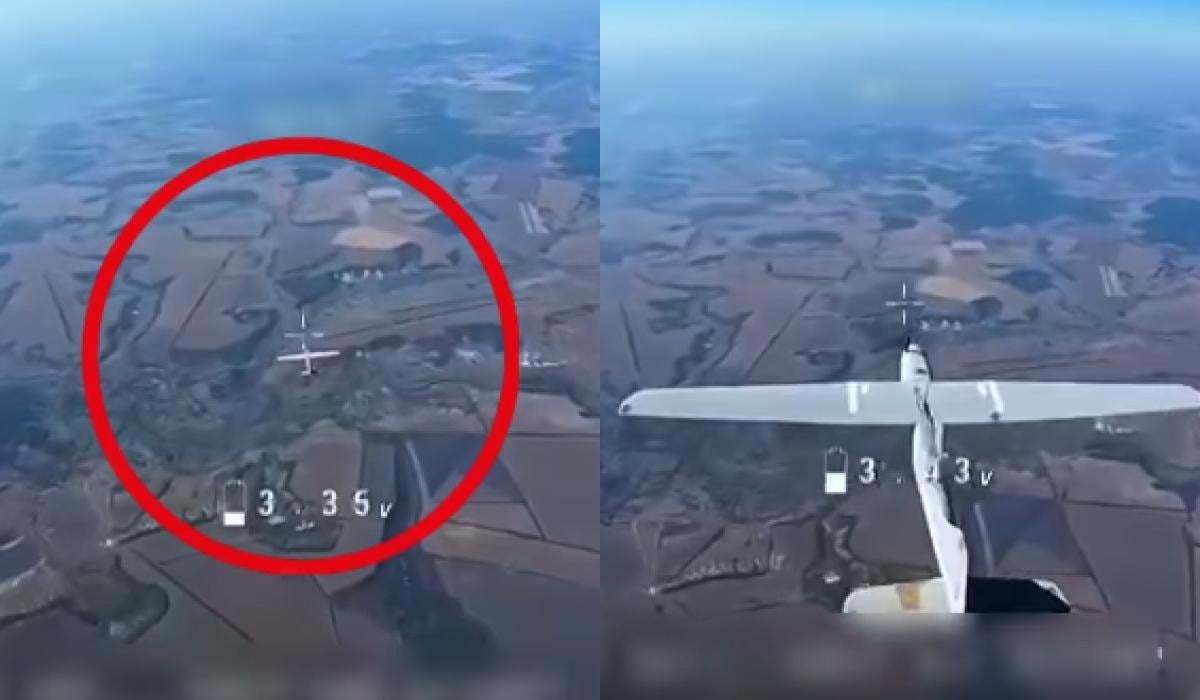 ВСУ впервые сбили российский “Орлан” на огромной высоте и показали видео дуэли