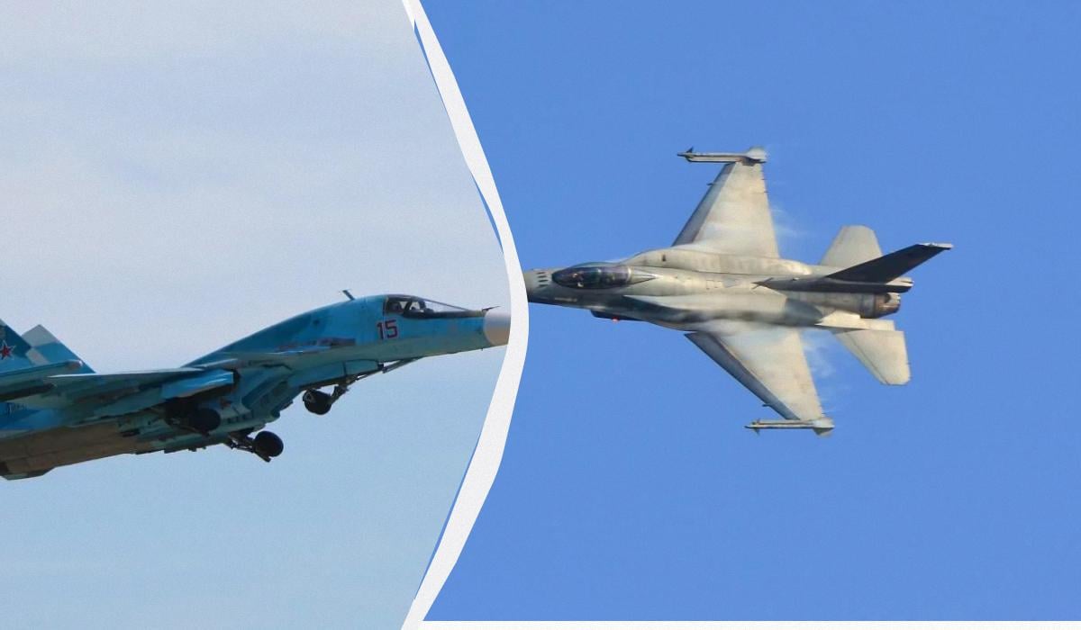 “F-16 показал зубы”: российский Су-34 проиграл битву с украинским истребителем, – Forbes