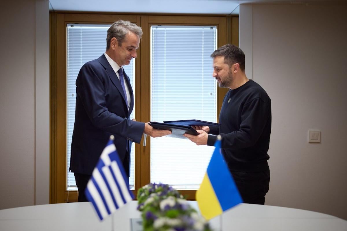 Украина и Греция подписали соглашение по безопасности