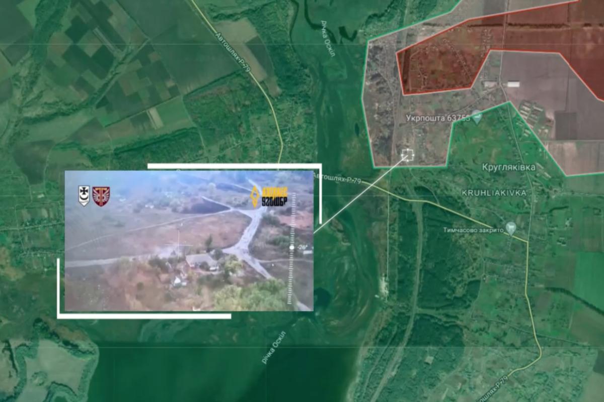 Бойцы батальона “Ахиллес” показали отражение штурма оккупантов на Харьковщине (видео)