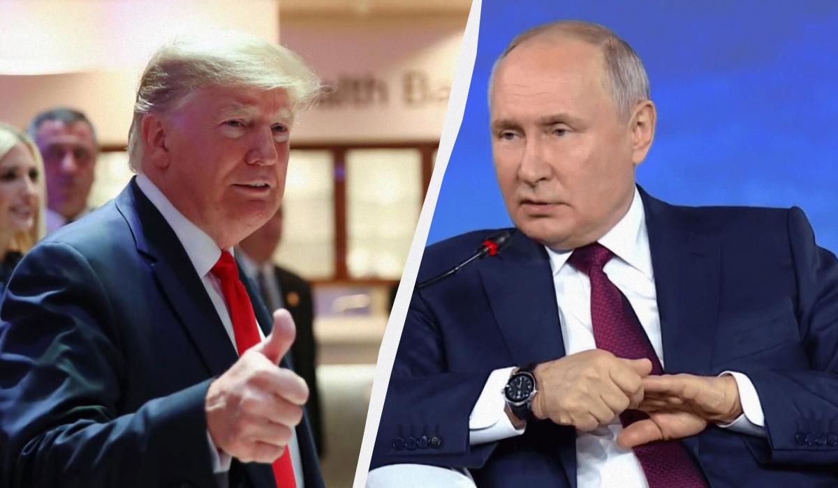 “Не зазорно”: Путин публично поздравил Трампа с победой на выборах (видео)