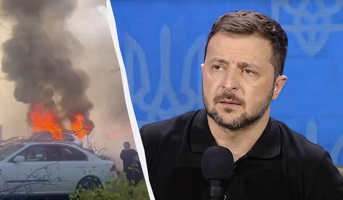 Это показательный удар: Зеленский об атаке РФ на Одессу