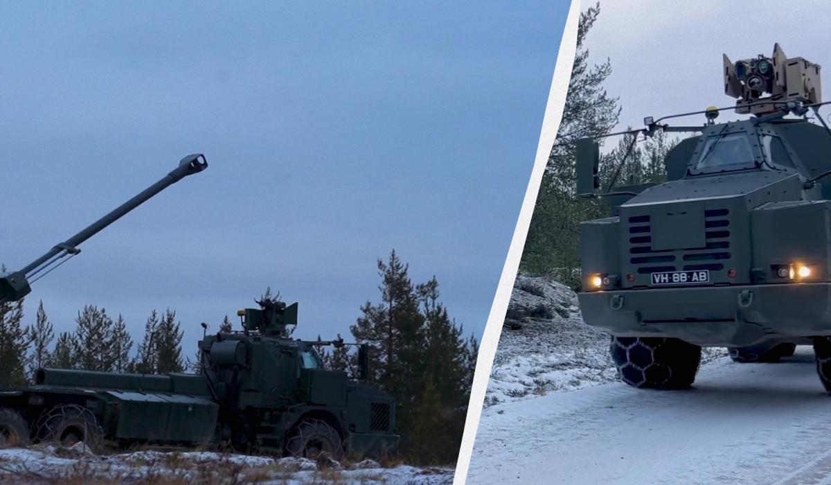 Британская армия применила САУ Archer недалеко от границы с Россией (фото)