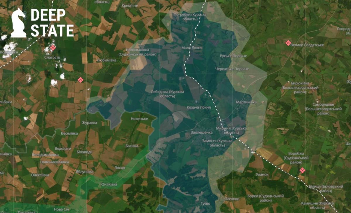 В Курской области россияне проводят наступление на три населенных пункта