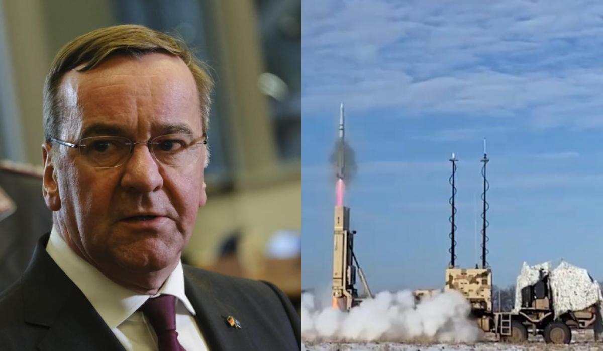 Германия передаст Украине дополнительные ракеты для систем ПВО IRIS-T, – Писториус