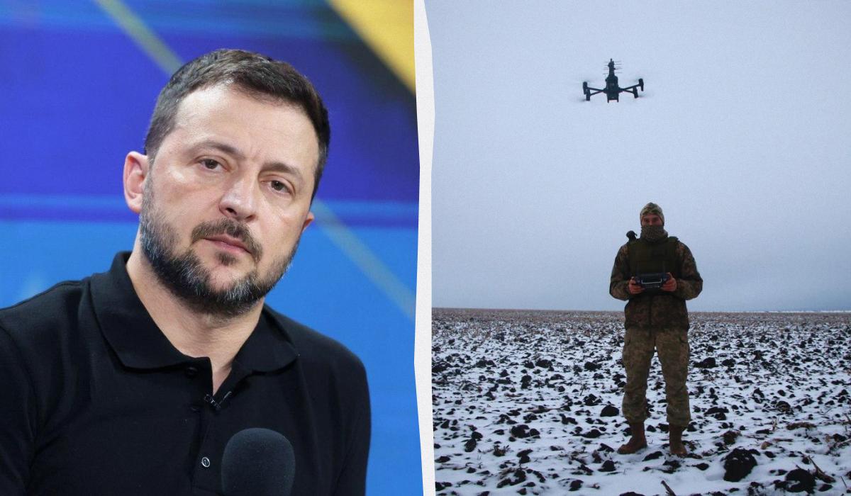 Украина в этом году стремится установить рекорд в производстве дронов, – Зеленский