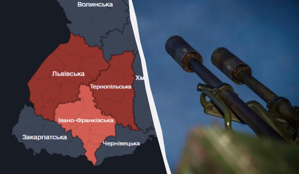 По западу Украины кружат “шахеды”