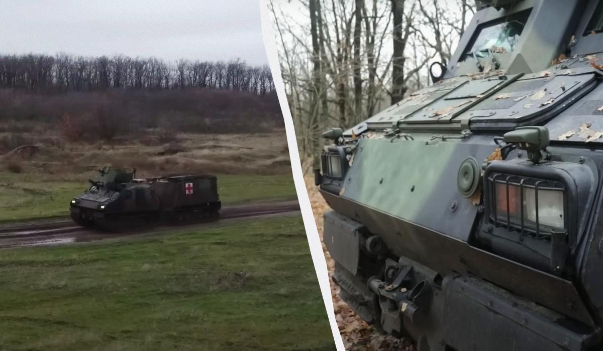 “Викинг” в деле: военные показали западный амфибийный бронетранспортер (видео)