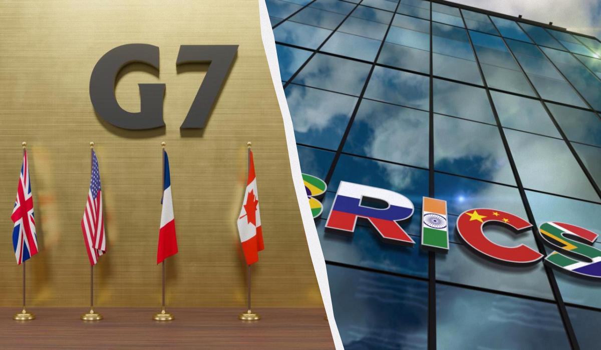 Кто сильнее: экономики стран БРИКС и G7 сравнили на инфографике