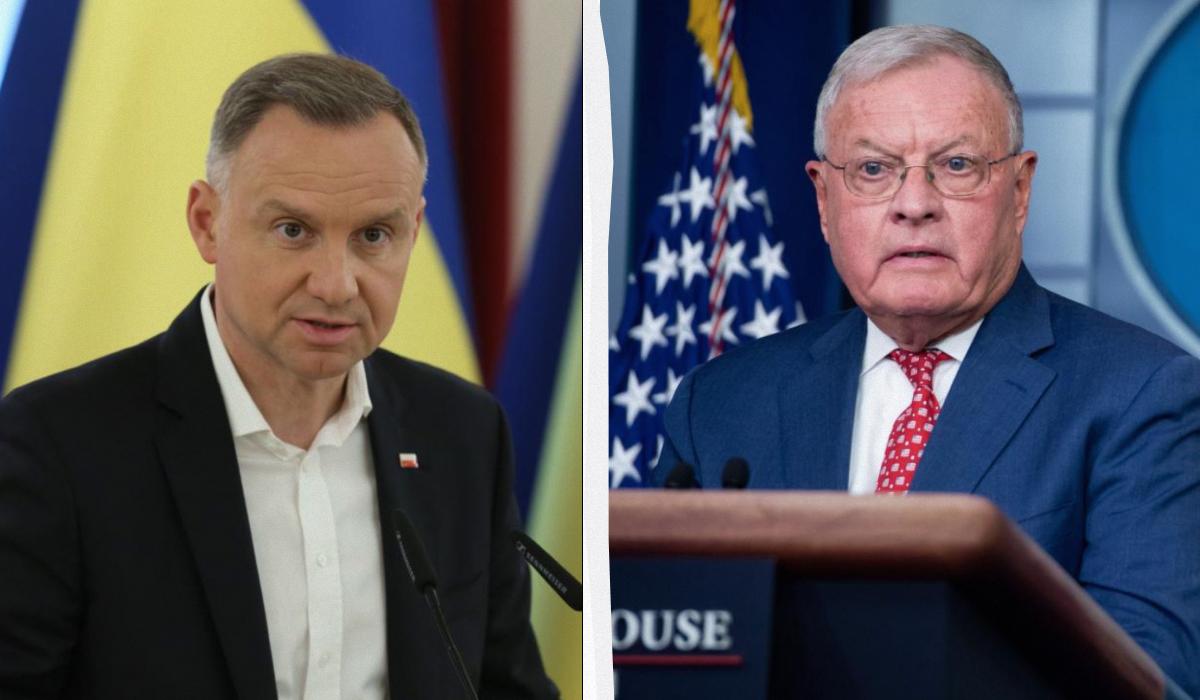 Дуда встретился с Келлоггом в Польше и сделал заявление о войне в Украине