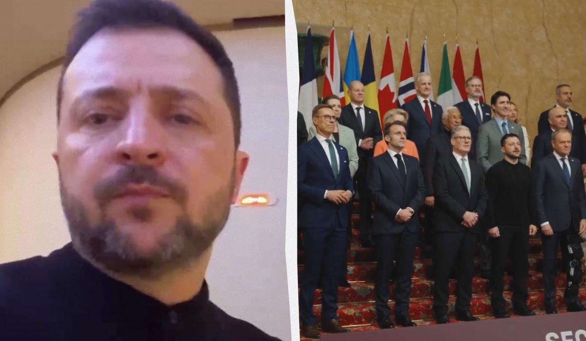 Зеленский после саммита в Лондоне обратился к украинцам