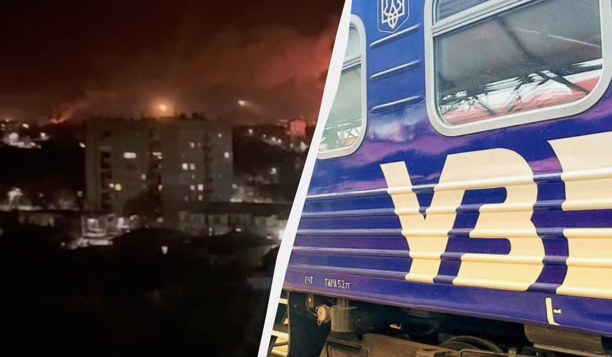Атака на Кропивницкий: “Укрзализныця” меняла маршруты поездов
