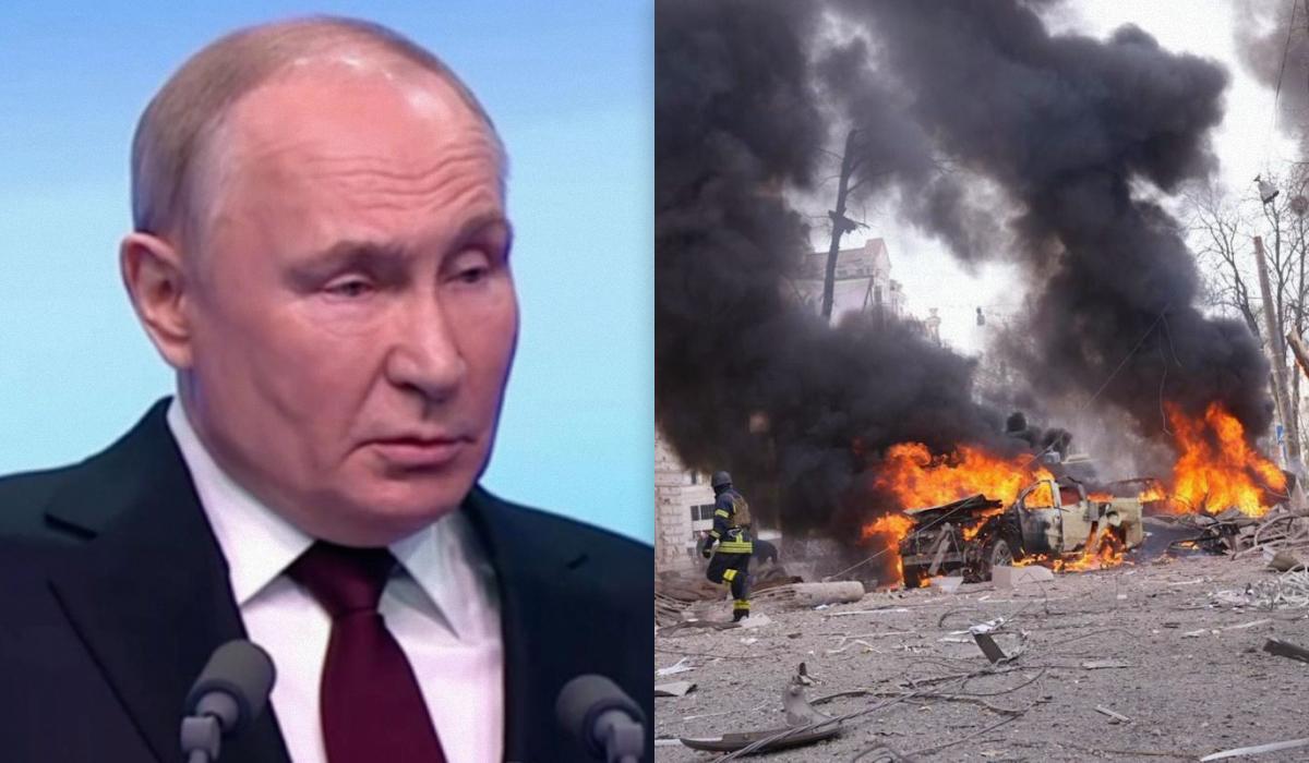 Путин признал, что РФ била ракетами по гражданским объектам в Сумах и Кривом Роге