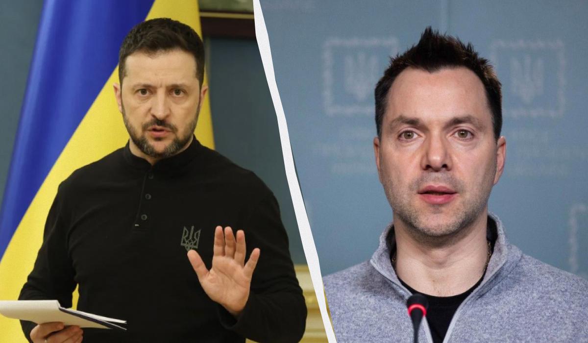Зеленский объяснил, за что были введены санкции против Арестовича и других