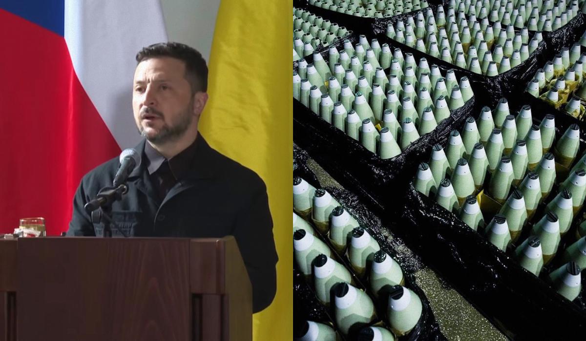 В этом году Украина может получить еще 1,8 млн снарядов по чешской инициативе, – Зеленский