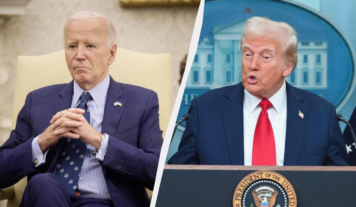 Байден пристыдил Трампа за его подход к завершению войны и давление на Украину