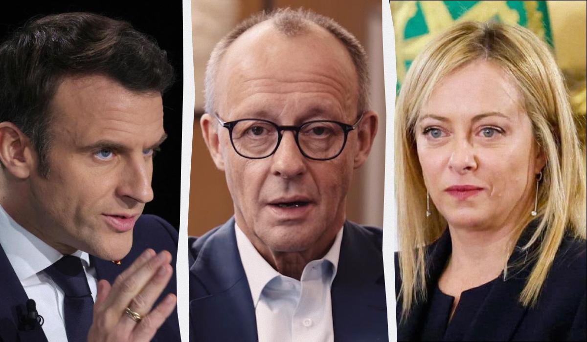 Мелони и Макрон поссорились из-за Украины, Мерц пытается их помирить, – Financial Times