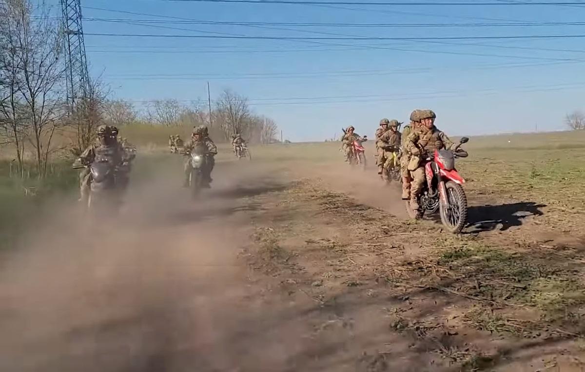 В ВСУ появилась первая штурмовая мотоциклетная рота (видео)