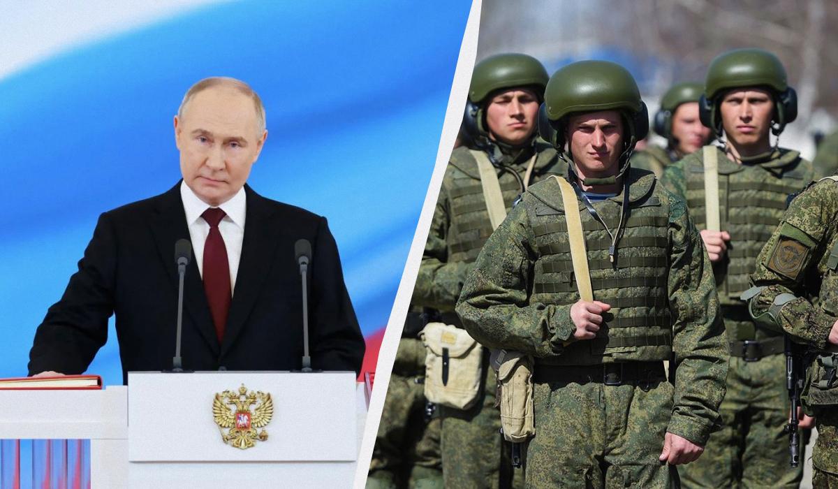 Путин заявил, что Россия начала создавать буферную зону на границе с Украиной