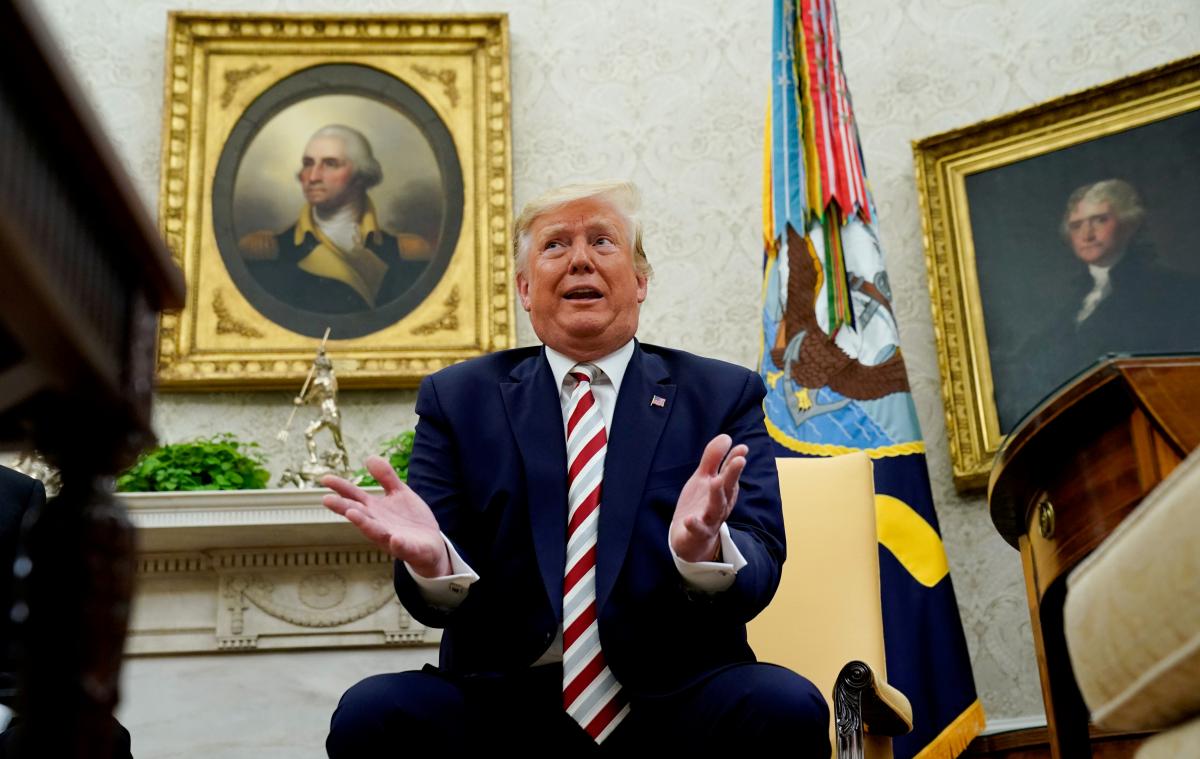Трамп пообещал не воевать за демократию в других странах и упомянул Украину