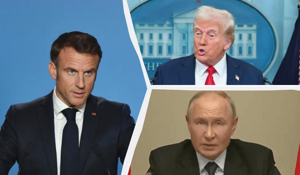 Трамп знает, что Путин ему врет, – Макрон