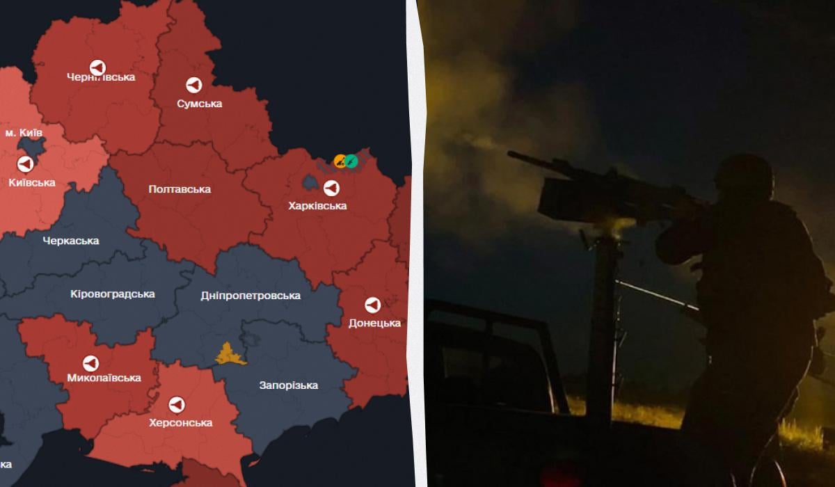 Украина под ударом “шахедов”