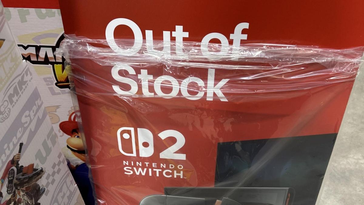Nintendo уже рассылает американским магазинам таблички “нет в наличии” для Switch 2