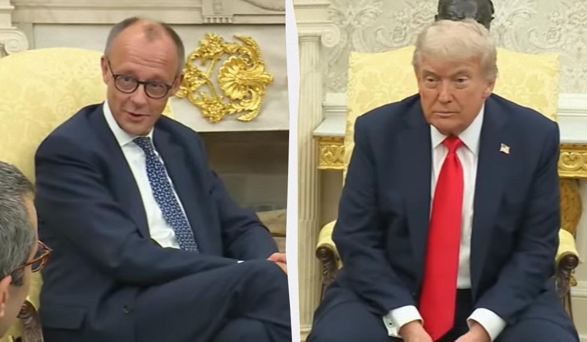 Мерц сделал заявление об Украине во время встречи с Трампом