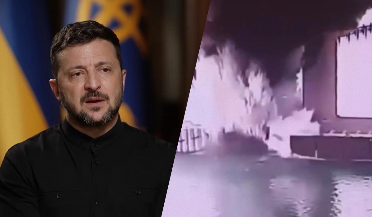 “Не все получилось”: Зеленский оценил удар СБУ по Крымскому мосту