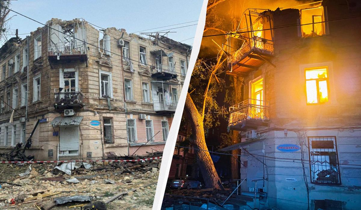 РФ атаковала центр Одессы: есть погибшие и много раненых (фото)