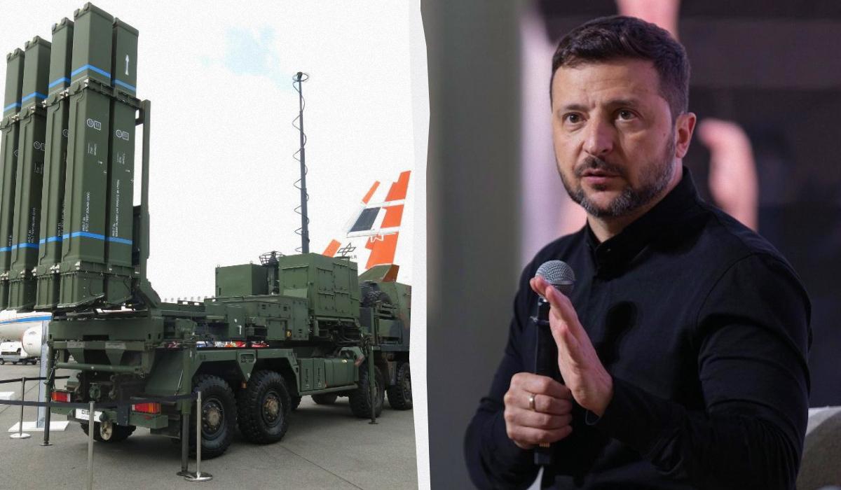 У Германии есть трехлетний план поставок систем ПВО Iris-T в Украину, – Зеленский