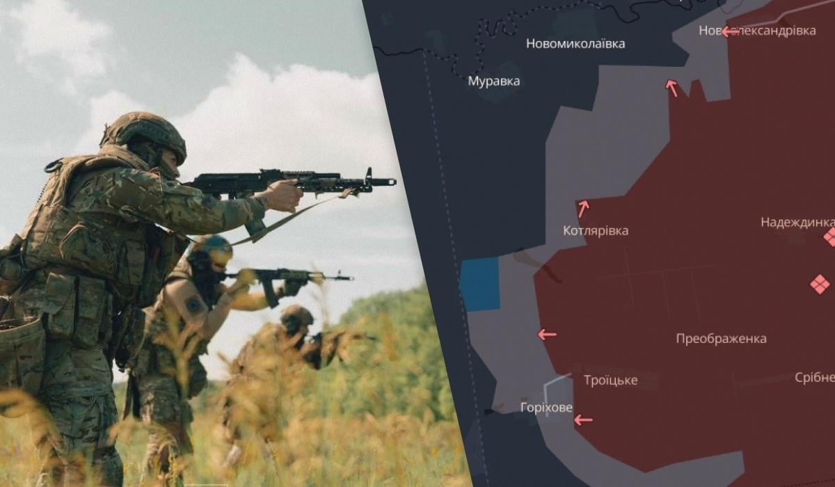Защитники отбросили россиян возле Котляровки на границе с Днепропетровщиной, – DeepState