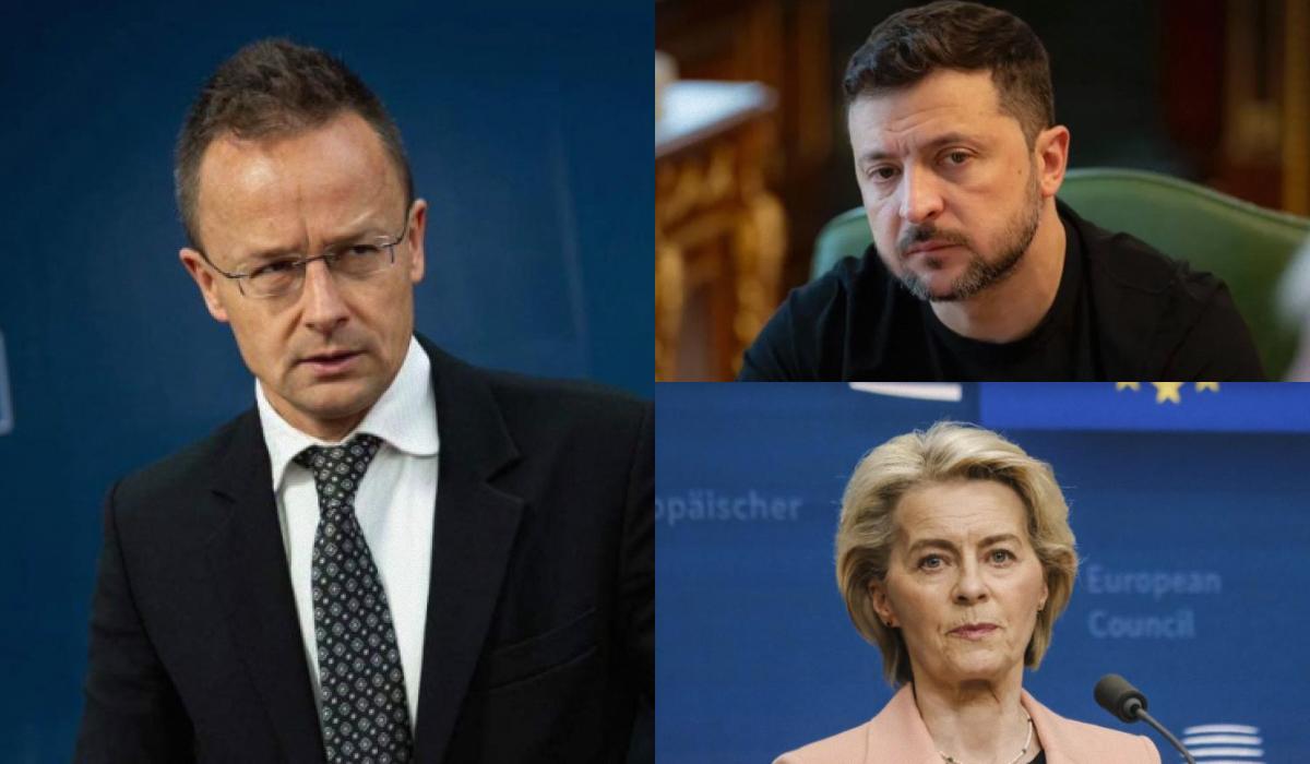 Сийярто обвинил Зеленского и фон дер Ляйен в сговоре против Европы