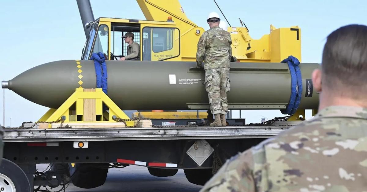 Меньше, чем думаете: стало известно, сколько бомб GBU-57 еще есть у США после удара по Ирану