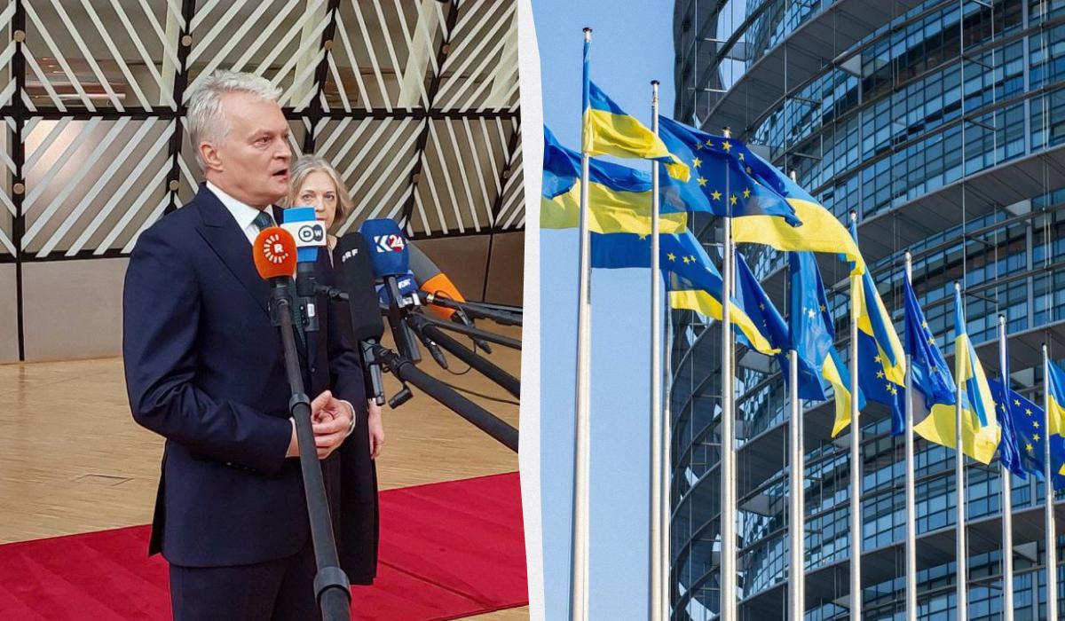 “Это мотивирует”: президент Литвы назвал, когда Украина может стать членом ЕС