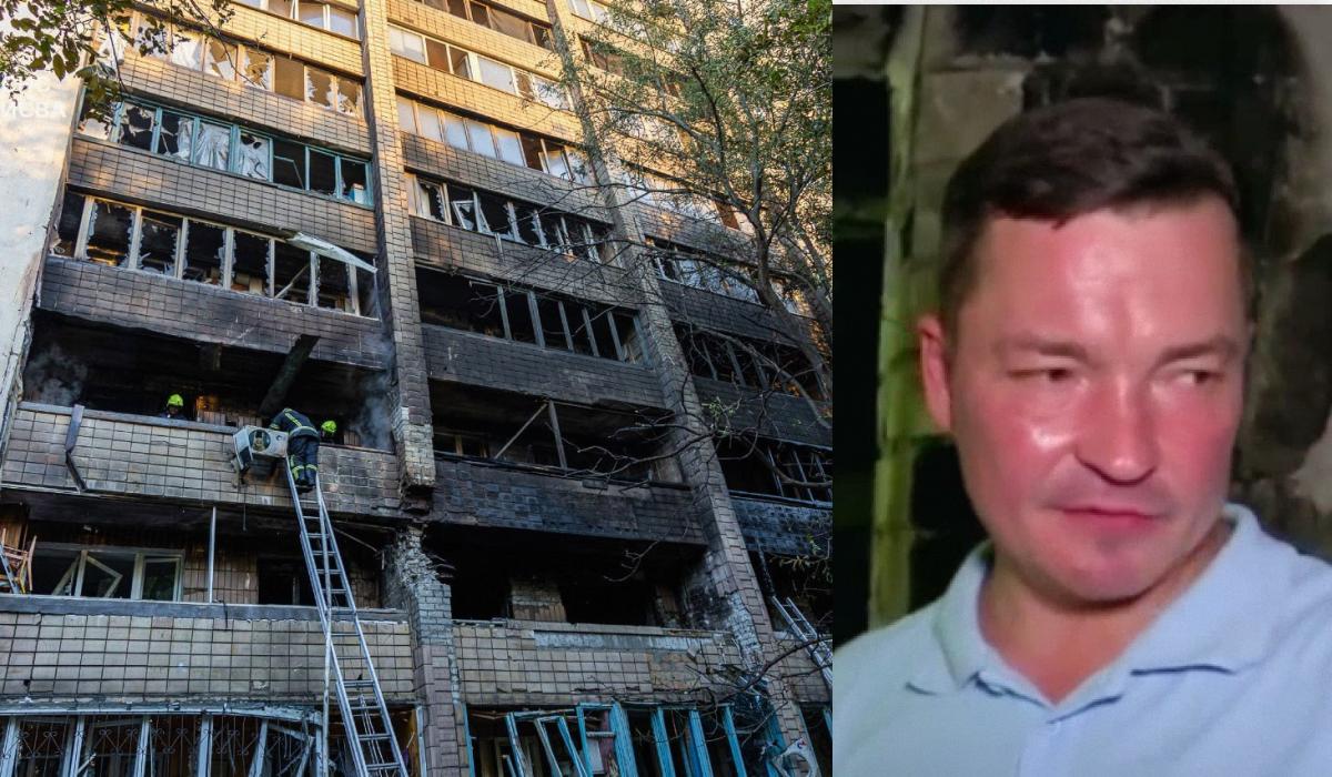 “Взрыв и полная темнота”: киевлянин поделился горьким опытом попадания “Шахеда” в квартиру