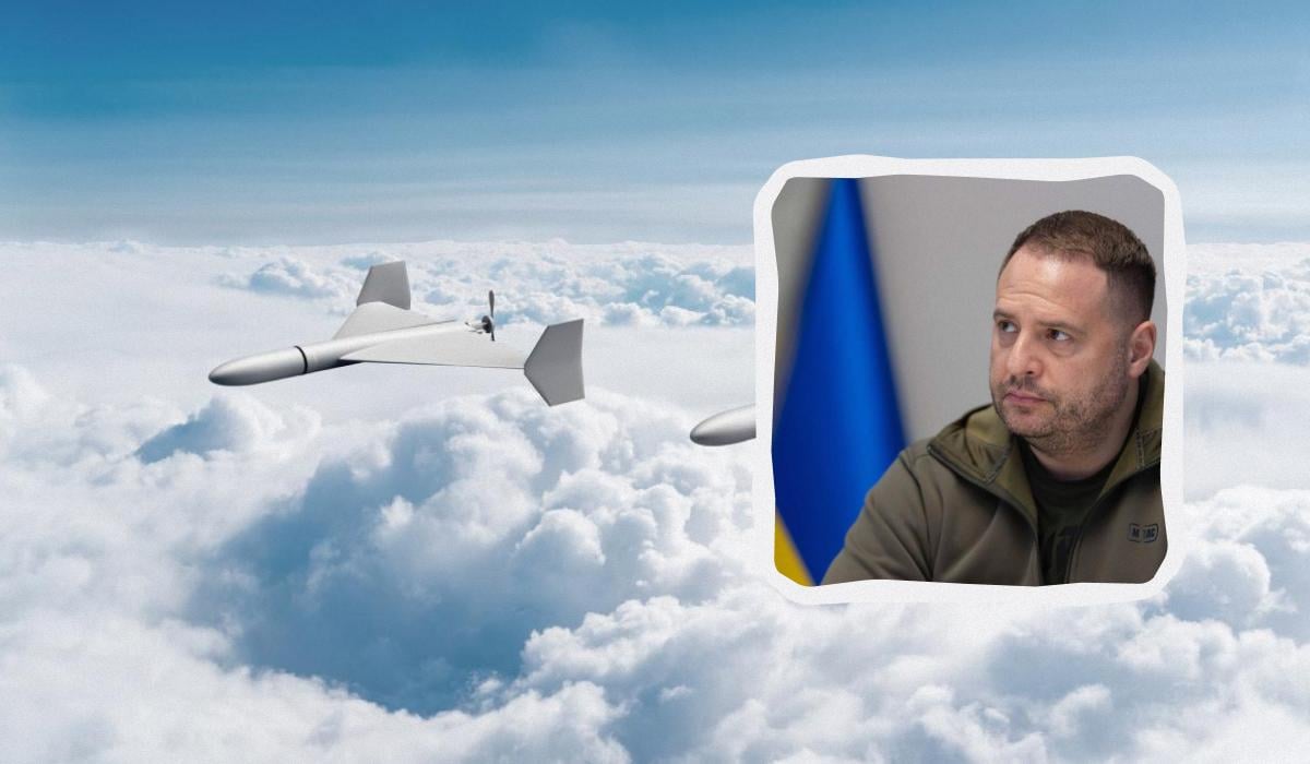 Количество “Шахедов” станет неэффективным: Ермак заявил о роли наших дронов-перехватчиков