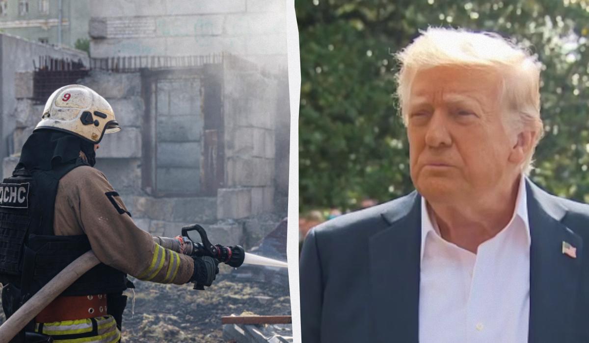 Трамп отреагировал на обстрел роддома в Харькове