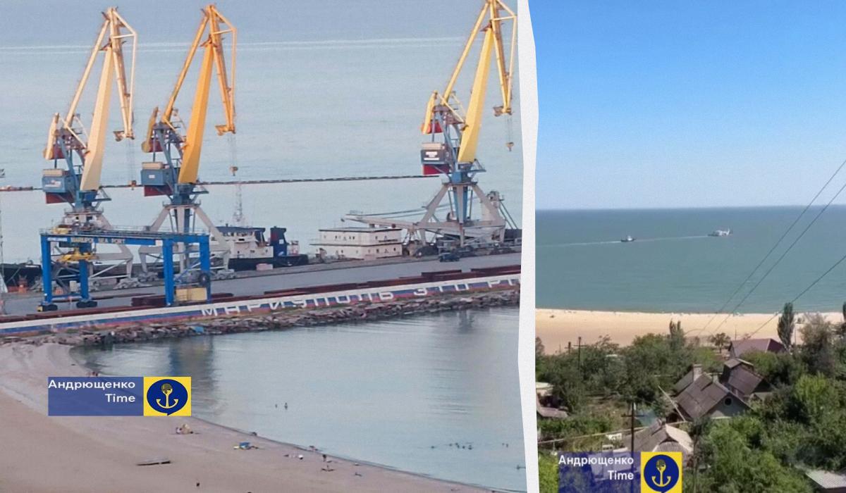 В Мариуполе россияне начали расчищать водные пути: Андрющенко объяснил, что это значит